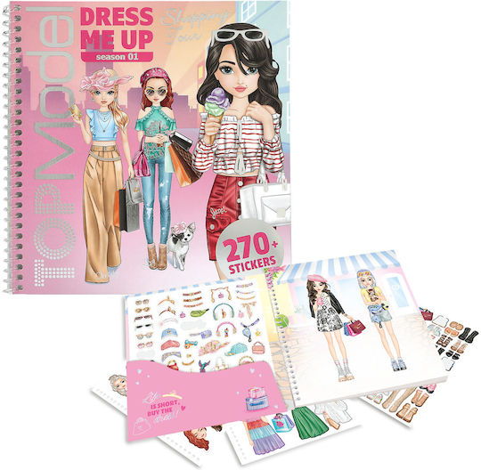 Depesche Άλμπουμ Αυτοκόλλητων Dress Me Up