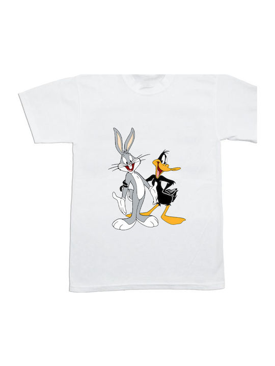 Παιδικό T-shirt Λευκό Looney Tunes