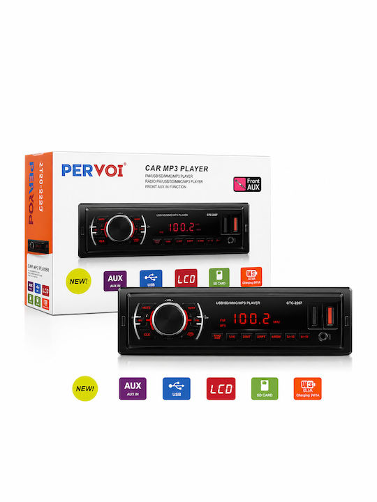 PerVoi Auto-Audiosysteme 1 DIN USB