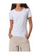 Damen T-Shirt Weiß