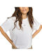 Women's T-shirt White Black Green