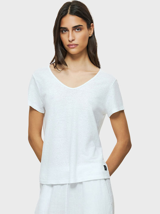 Bluza Damă Tricou Alb