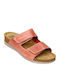 Women's Flat Sandals Pink ALTEA-60105-Pink