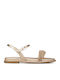 Damen Gold Sandalen