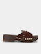 Women's Flat Sandals Brown