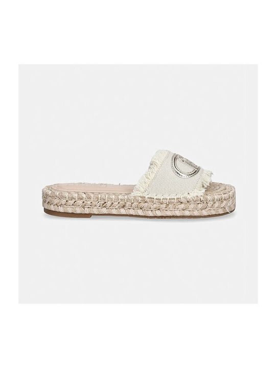 Women's Flat Sandals Beige