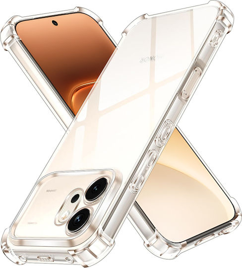 Techsuit Shockproof Clear Silicone Honor 600 Clear