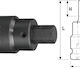 OZAT OZAT Steckdosen Luft Quadrate mit Rahmen Gastgeber 1/2" HEX Set 2Stücke