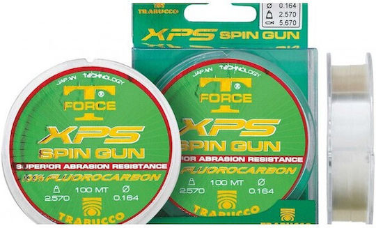 Fishing Line Trabucco T-force Xps Spin Gun Invisible 100m Colour Transparent Size 0.201