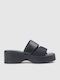Summer Women's Platform Slippers Style Black