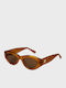 AV Sunglasses Γυναικεία Γυαλιά Ηλίου με Καφέ Κοκκάλινο Σκελετό και Καφέ Φακό AV142/27-Honey