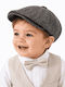 TakTakBaby Kids' Fabric Beret Hat Black