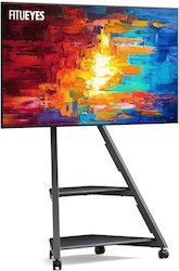 Fitueyes F82F2441B TV Floor Stand up to 65" Black