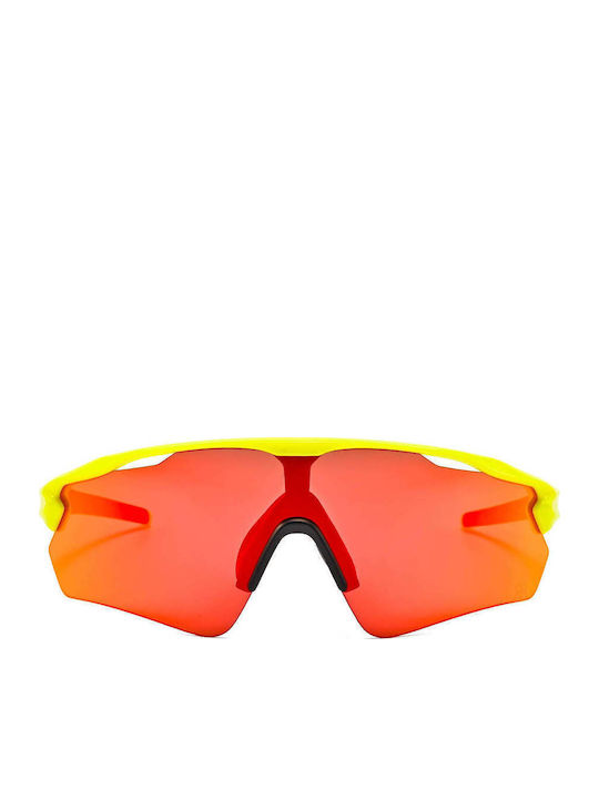 Red Raven Edge Unisex Sunglasses With Red Frame...