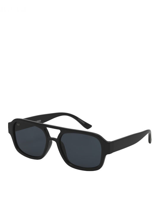Jack & Jones Black Beauty Ανδρικά Γυαλιά Ηλίου με Μαύρο Σκελετό και Μαύρο Φακό 12184899