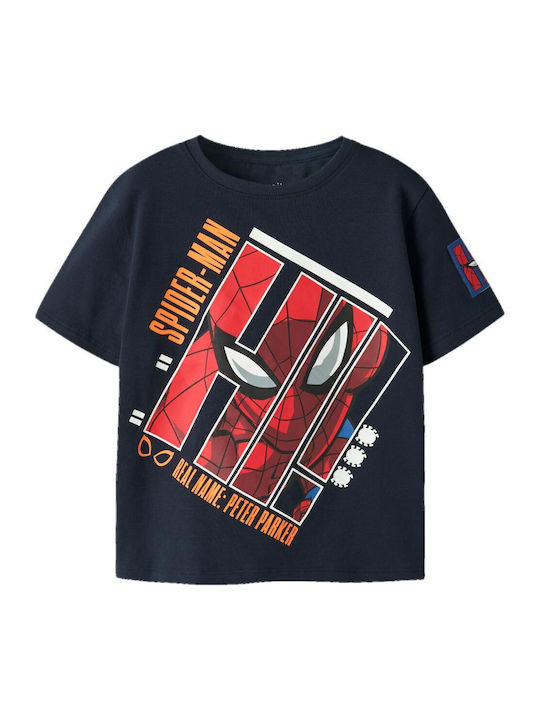 Kids T-shirt Navy Blazer Spiderman