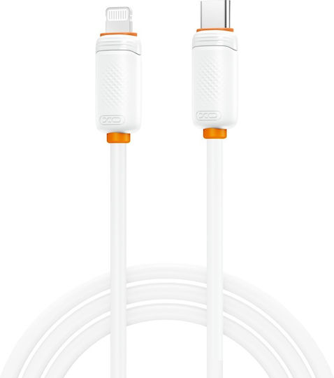 XO USB-C to Lightning Cable 27W Λευκό 1m