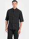 Μακρυμάνικo Overshirt Black