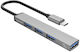 Orico Hub 15 Θυρών USB 3.0 με σύνδεση USB-C / USB-A Γκρι