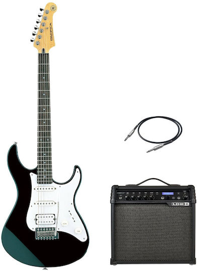Yamaha Pacifica 112j Bl Ii Set Electric Guitar Black
