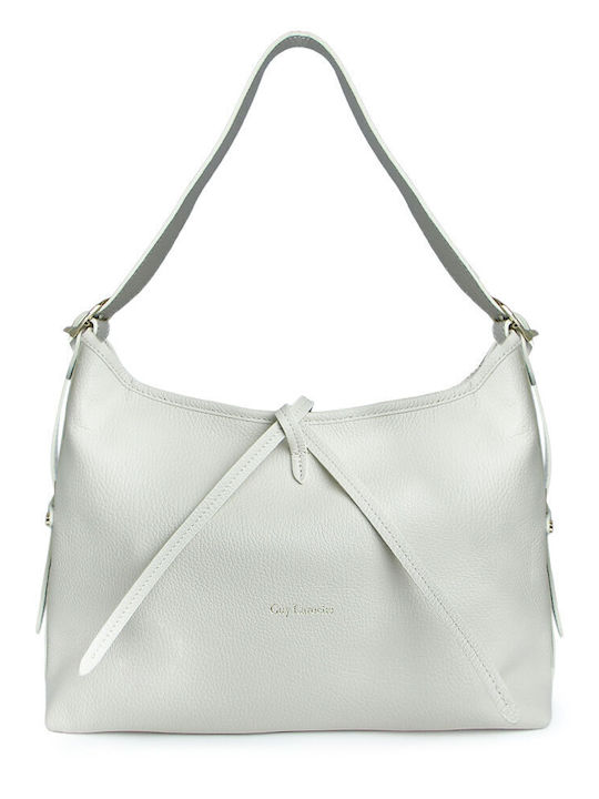 Guy Laroche Leather Women's Shoulder Bag Beige