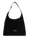 Leather Women's Shoulder Bag Black