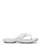 Brinkley Flip Flops in White Colour
