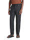 Trousers In Relaxed Fit Black