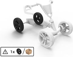 Roată Spate Kart Roșu-negru Buzzy
