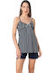 Relax Lingerie Summer Women's Pyjama Set Blue