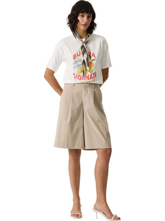 Garcia Women's Beige Bermuda