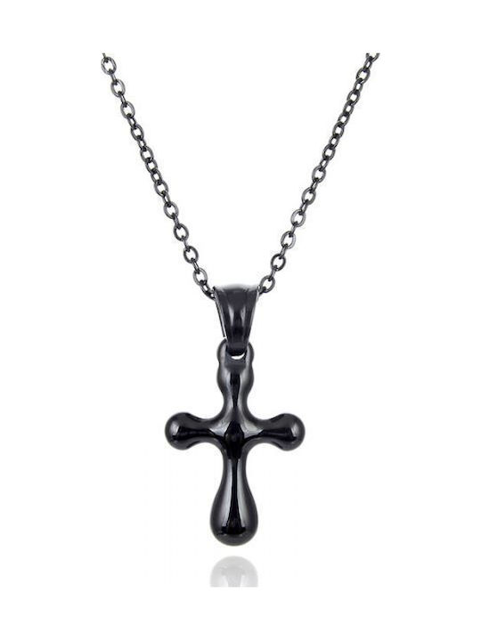 Silver And More Stahlkreuz mit Kette