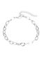 Silver And More Fußarmbänder aus Stahl 21cm