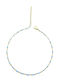 Silver And More Gold Plated Stainless Steel Anklet Chain 22cm