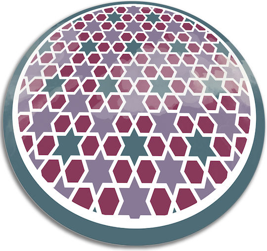 Tulup Round Pink Rug Φ120cm