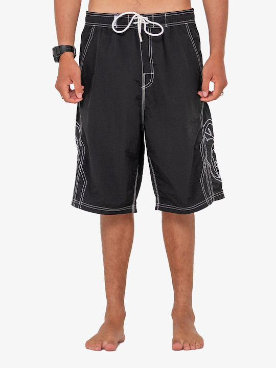 Rusty Men's Swimwear Bermuda Black