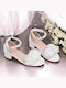 Kids' White Sandals