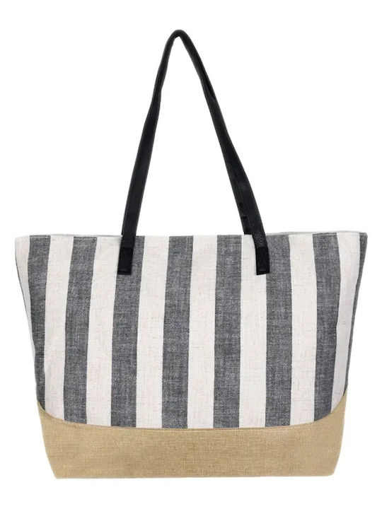 FMS Beige Beach Bag
