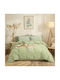 Cokitex Marta Mira Pillowcases Set with Envelope Cover Sage 50x70cm