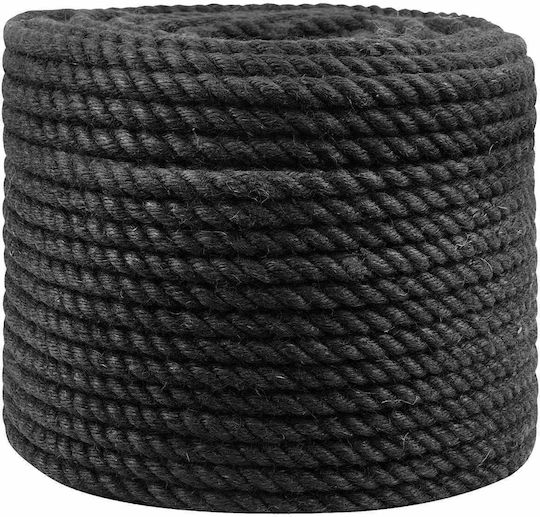Jute Rope 14 Black 100% Jute Tossa 42011621 Black