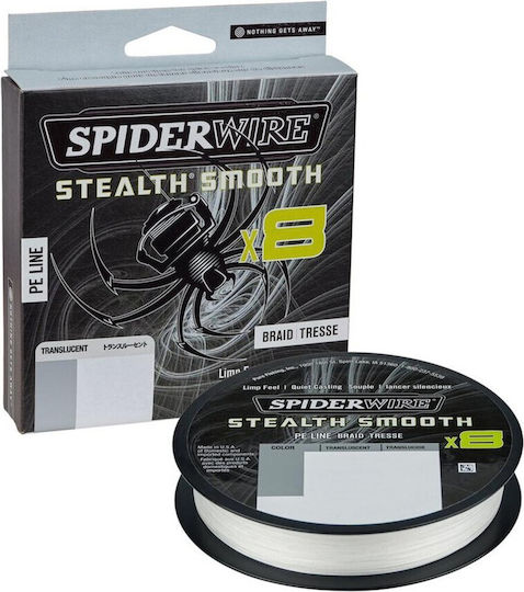 Spiderwire Stealth Smooth Fishing Filament 150m Color Tal Size 0.23
