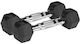 Rebel Hexagonal Rubber Dumbbell Set 2 x 1kg