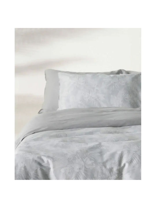 Kentia Cotton Satin Duvet Cover Set 220x240cm Double with 2 Pillowcases Solaya Stylish Solaya 22