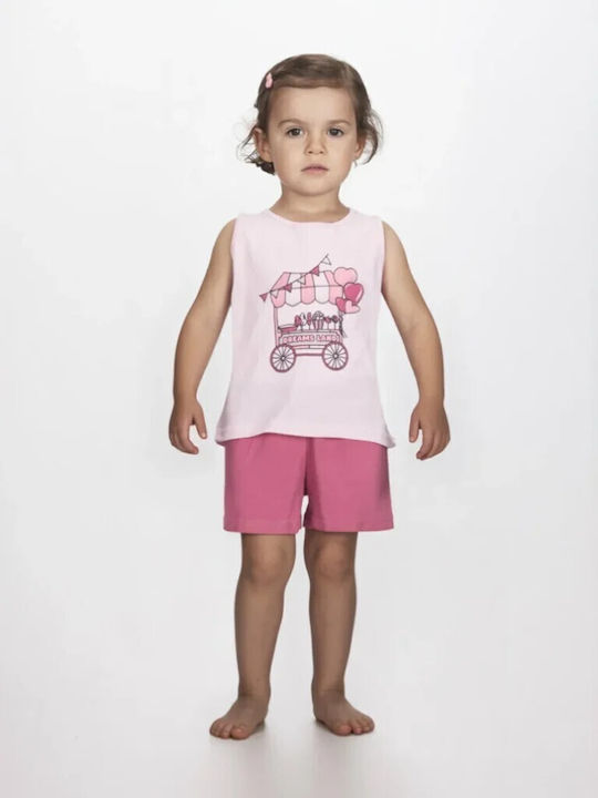 Dreams by Joyce Kids Summer Pajama Pink