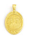 Daskalakis Kinder Amulett Doppelseitiger mit Kette Konstantin-Münze aus Silber 56233