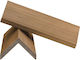 Newplan Deck Corner for Garden Deck Flooring Wood 360x5cm