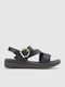 Summer Women's Platform Slippers Style Black