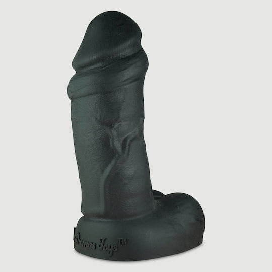 Ρεαλιστικό Dildo με Όρχεις Μαύρο