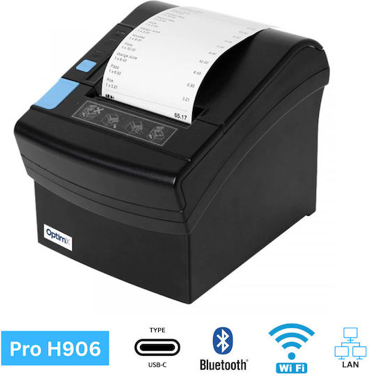 OptimX Θερμικός Εκτυπωτής Αποδείξεων USB / LAN / Serial
