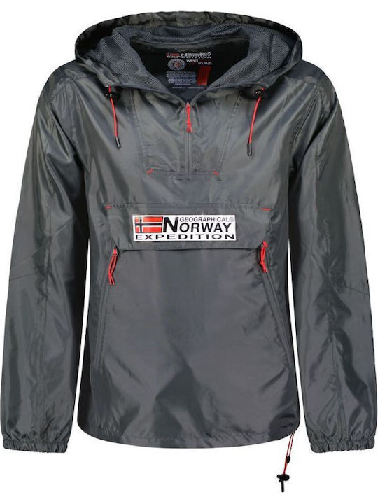 Geographical Norway WW4243H Ανδρικό Μπουφάν για Σκι & Snowboard Γκρι